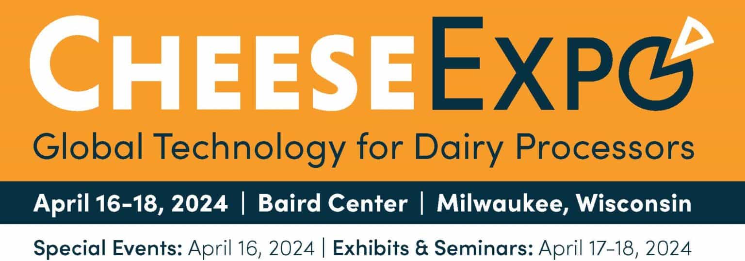 Enerquip To Exhibit At CheeseExpo 2024 In Milwaukee Enerquip Thermal   CheeseExpo W Date Breakouts Yellow Background 1536x538 