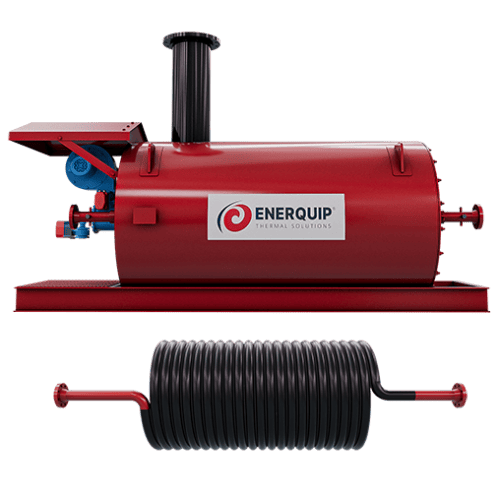 Single Helical Coil (HC Series) Thermal Fluid Heater