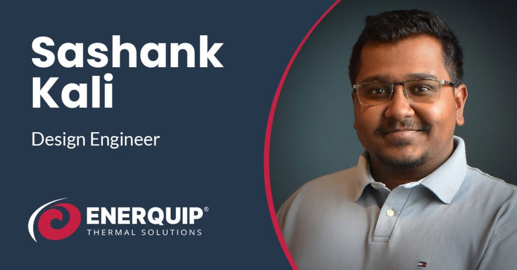 Enerquip Welcomes Sashank Kali as New Design Engineer Enerquip Welcomes Sashank Kali as New Design Engineer